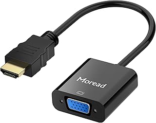 HDMI to VGA Adapter - Uni-Directional Gold-Plated (Male to Female)